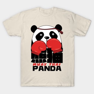 Muay Thai Panda T-Shirt